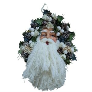 Vintage Santa Claus‎ Head Wall Decor